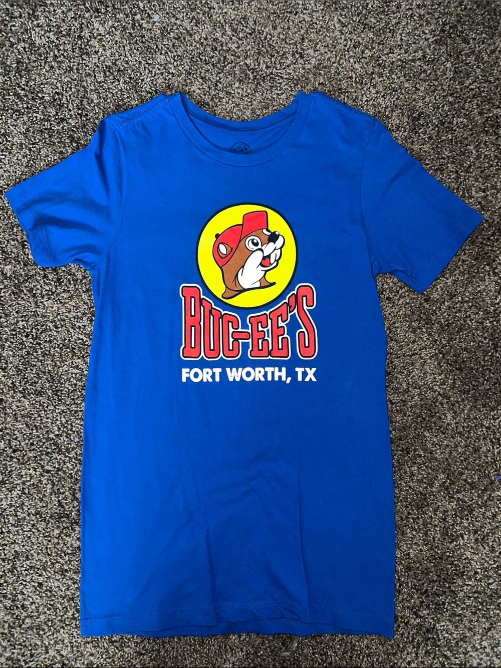 Buc-ee's Fort Worth Short Sleeve Logo Tee - Blue
